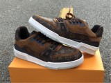 Authentic LV Mid shoes Brown