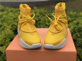 Authentic Nike Air Fear of God 1 White Amarillo