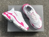 Authentic Balenciaga Triple s White/Pink