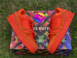 AUTHENTIC LV SNEAKERS PELLE S.GOMMA ORANGE