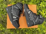 Authentic LV High shoes Black Lights