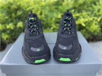 Authentic Balenciaga Triple s Black/Green