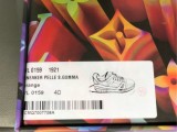 AUTHENTIC LV SNEAKERS PELLE S.GOMMA ORANGE