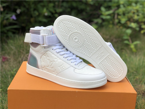 Authentic LV shoes High White