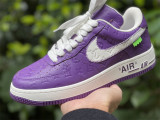 Authentic LV x Nike Air Force 1 Low Purple