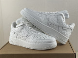 Authentic LV x Nike Air Force 1 Low Pure White