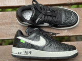 Authentic LV x Nike Air Force 1 Low Black
