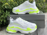 Authentic Balenciaga Triple s White lemon