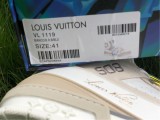Authentic LV High shoes White/Grey