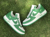 Authentic LV x Nike Air Force 1 Low White-Green