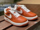 Authentic LV x Nike Air Force 1 Low Orange
