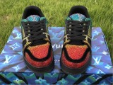 Authentic LV Trainer Diamond Rainbow Colors