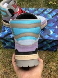 Authentic LV High shoes Multi-Color