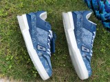 AUTHENTIC LV SNEAKERS PELLE S.GOMMA BLUE