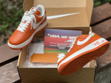 Authentic LV x Nike Air Force 1 Low Orange