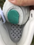 Authentic LV shoes High White
