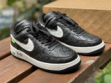 Authentic LV x Nike Air Force 1 Low Black