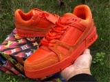 AUTHENTIC LV SNEAKERS PELLE S.GOMMA ORANGE