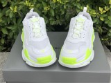 Authentic Balenciaga Triple s White lemon