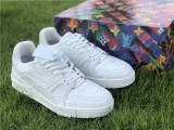 Authentic LV Low shoes Pure White