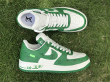 Authentic LV x Nike Air Force 1 Low White-Green