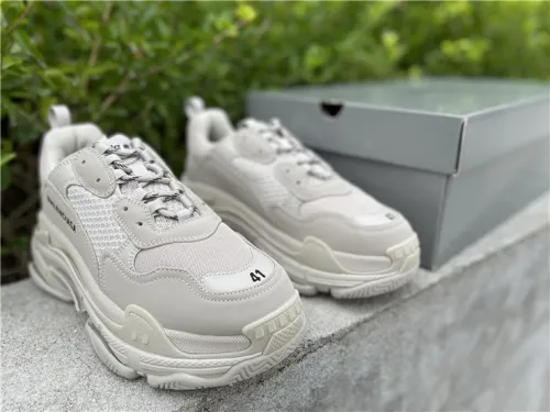 Authentic Balenciaga Triple s Wheat