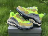 Authentic Balenciaga Triple s Fluorescent green