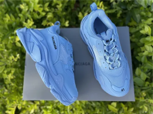 Authentic Balenciaga Triple s Blue