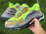 Authentic Balenciaga Triple s Fluorescent green