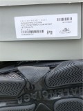 Authentic Balenciaga Triple s Black White Words