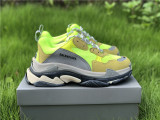 Authentic Balenciaga Triple s Fluorescent green