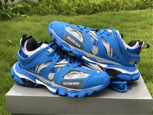 Authentic Balenciaga Track Trainers 3.0 Gray/Blue