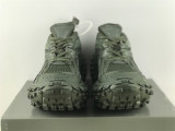 Authentic Balenciaga Triple s Clear Sole Dark Green