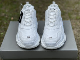 Authentic Balenciaga Triple s Pure White