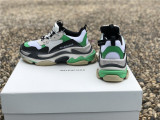 Authentic Balenciaga Triple s Green/Gray