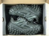 Authentic Balenciaga Triple s Clear Sole Dark Green