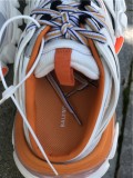 Authentic Balenciaga Track Mule White/Orange