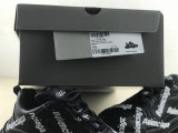 Authentic Balenciaga Triple s Black/White words