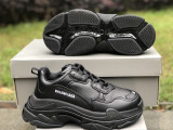 Authentic Balenciaga Triple s All Black