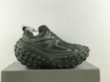 Authentic Balenciaga Triple s Clear Sole Dark Green