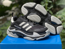 Authentic Balenciaga Triple s Black/White