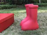 Authentic MSCHF Astroboy Big Red Boots