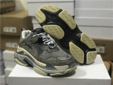 Authentic Balenciaga Triple s Carbon Gray
