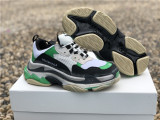 Authentic Balenciaga Triple s Green/Gray