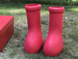 Authentic MSCHF Astroboy Big Red Boots