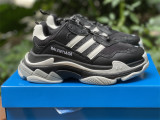 Authentic Balenciaga Triple s Black/White
