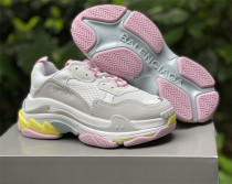 Authentic Balenciaga Triple s Gray/Pink
