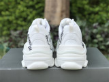 Authentic Balenciaga Triple s White/Black words