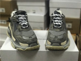 Authentic Balenciaga Triple s Carbon Gray
