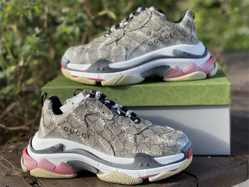 Authentic Balenciaga Triple s Light Coffee